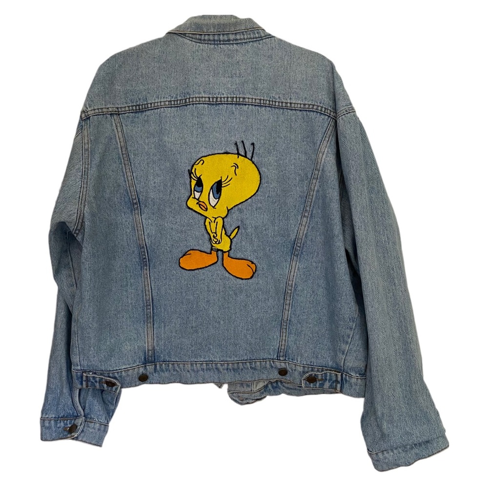 Tweety Bird Vintage Jean Jacket - Picture 4 of 7